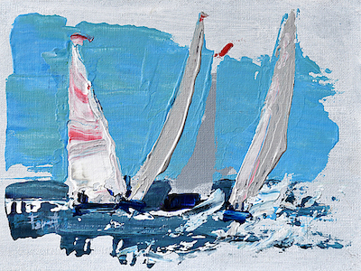 Array Candy Stripe Regatta von Beth A. Forst