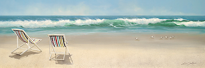 100cm x 33.33cm View For Two von Lin Seslar