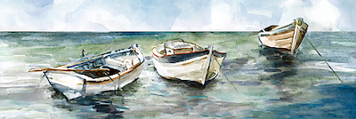 Array Caught at Low Tide II von Carol Robinson