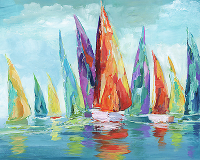 Array Fine Day Sailing I von Nan