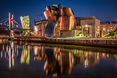 Array Bilbao at Night von Ronin