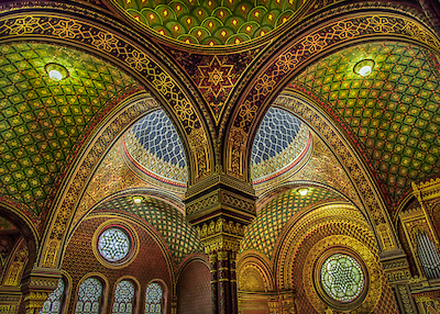 Array Colourful Synagoge I von Ronin