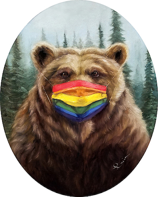 Array Bear Bride von Lucia Heffernan