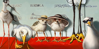 Array Hampton Chicks von Lucia Heffernan