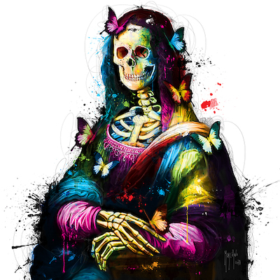 Array Da Vinci Skull von Patrice Murciano
