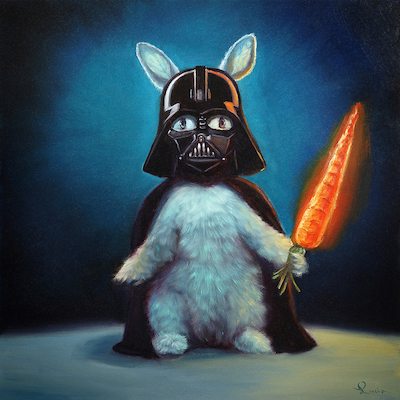 Array Bunny Vader von Lucia Heffernan