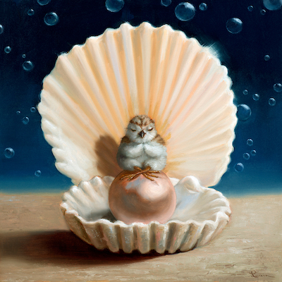 Array The World is Your Oyster von Lucia Heffernan