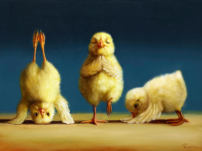Array Yoga Chicks von Lucia Heffernan