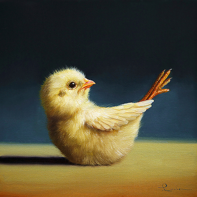 Array Yoga Chick Boat Pose von Lucia Heffernan