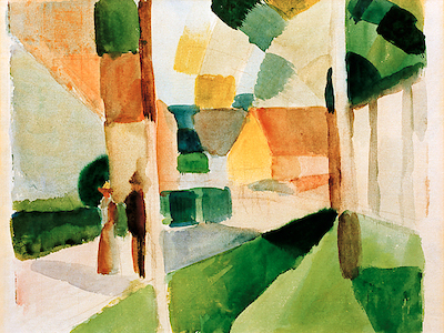 Array Kandern I von August Macke