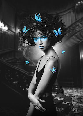 Array Femme papillon von Moki