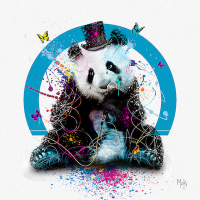 Array Panda chanteur von Moki