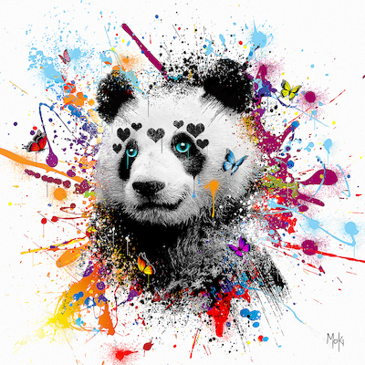 Array Panda pop blanc von Moki