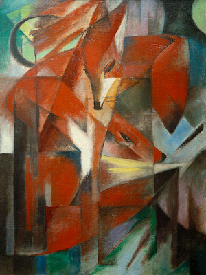 Array Die Füchse von Franz Marc
