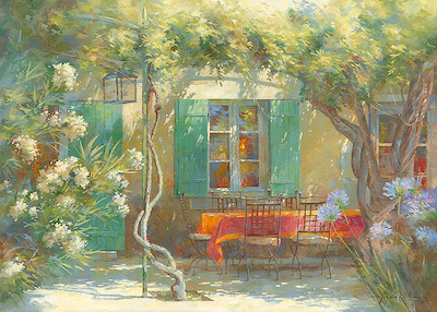 Array Terrasse d’été von Johan Messely