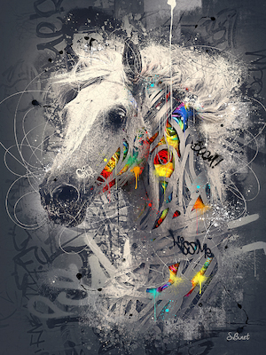 Array Cheval Pop von Sylvain Binet