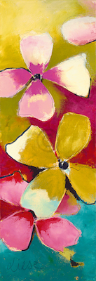 34cm x 99cm Melody I, STK-08 von Anne L. Strunk