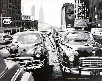 Array Vendeur de Pepsi à Manhattan von Alain Bertrand