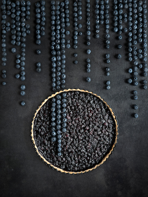Array The blueberry pie von Diana Popescu