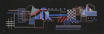 Array La petit raie von Wassily Kandinsky