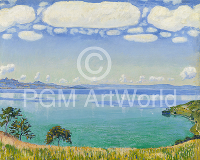 Array Der Genfer See von Chexbres aus von Ferdinand Hodler