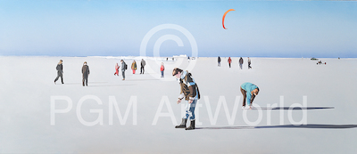Array Wintersonntag am Strand von Kock Bernhard