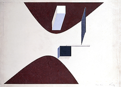 Array Proun N 90 von El Lissitzky