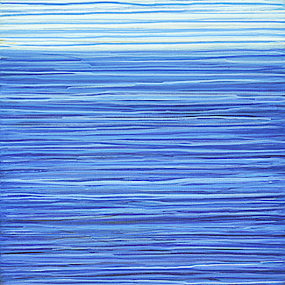 100cm x 100cm Farbraum XIV von Christa Ohland