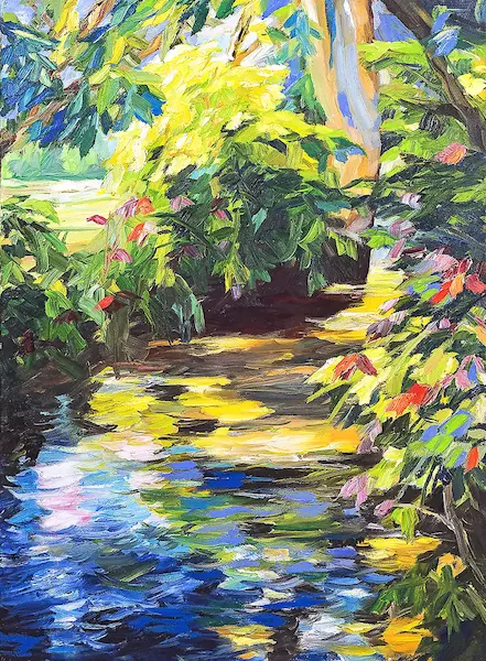 75cm x 100cm Sommerlicht von Werner Maier