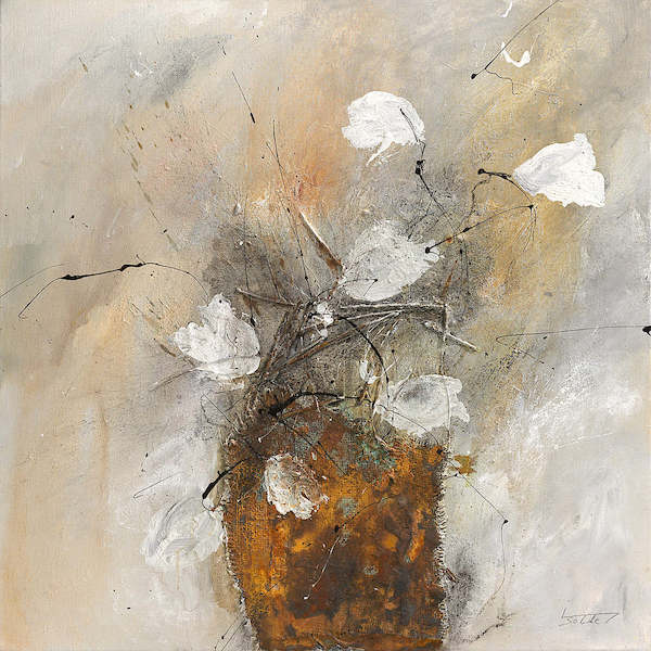 Array White Flower von Isolde Folger