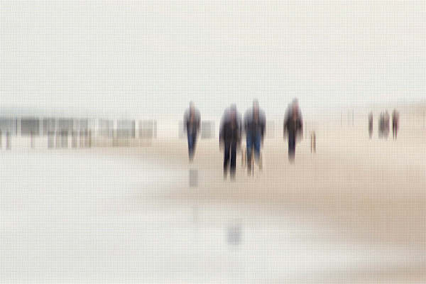 Array Walking People II for Andrea von Gerhard Rossmeissl
