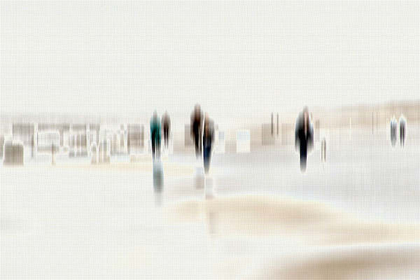 Array Walking People I von Gerhard Rossmeissl