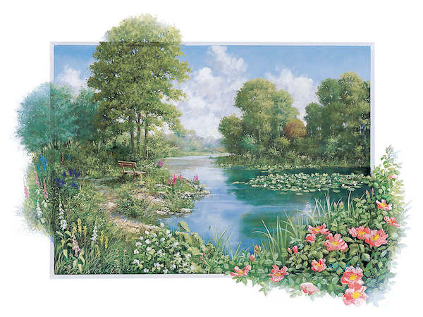 Array The pond von Peter Motz