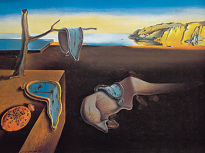80cm x 60cm La persistenza della memoria von Salvador Dali
