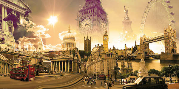 cm x cm London Highlights von Nyss