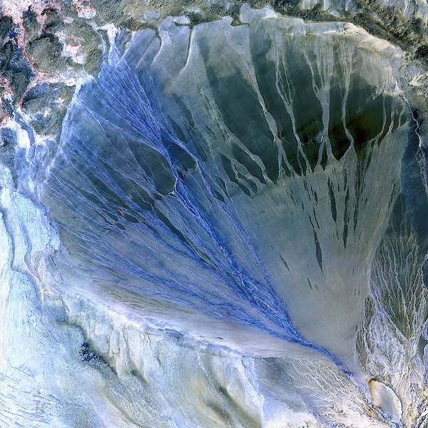 Array Alluvial Fan von Landsat-7
