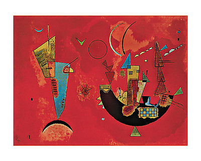 30cm x 24cm Con e Contro von Wassily Kandinsky
