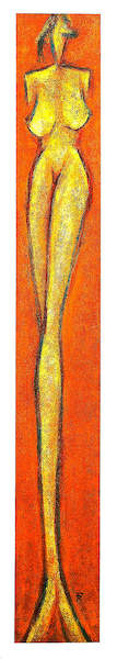 24cm x 138cm Venus, FRU-07 von Franz Ruzicka