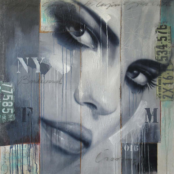 Array FM crossing NY Boulevard von Hans Jochem Bakker