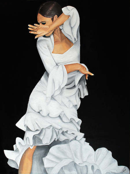 Array Eleganter Schwung von Carolina Alonso