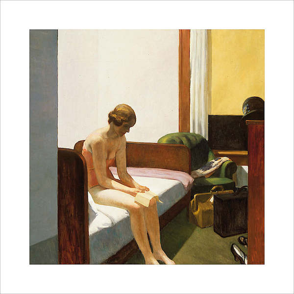 70cm x 70cm Hotel room, 1931 von Edward  Hopper