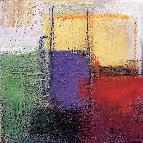 Array Violet Statics III von Bea Danckaert