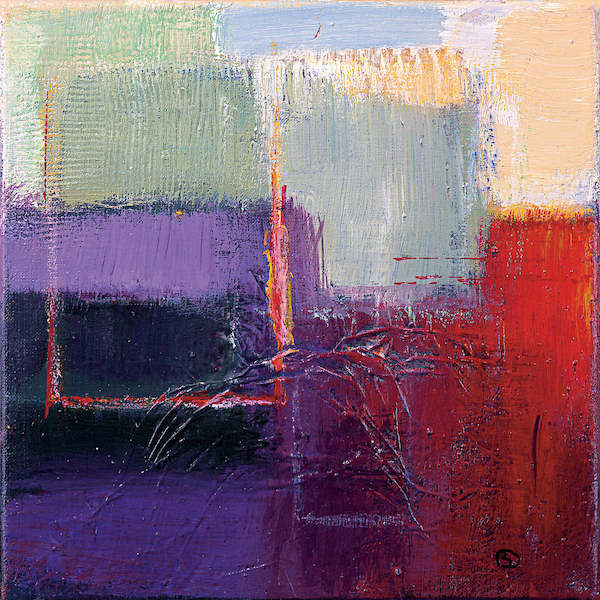 Array Violet Statics II von Bea Danckaert