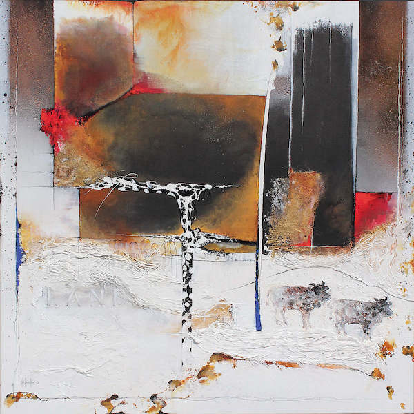 28cm x 28cm Land von Armin Strittmatter