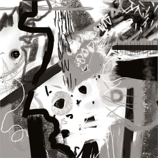 Array Black and White II von Birgit Busch