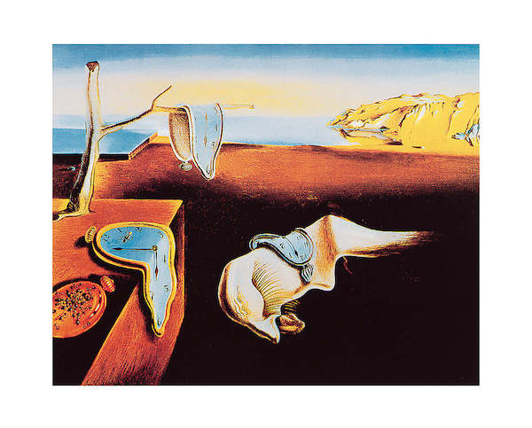 50cm x 40cm The Persistance of Memory von Salvador Dali