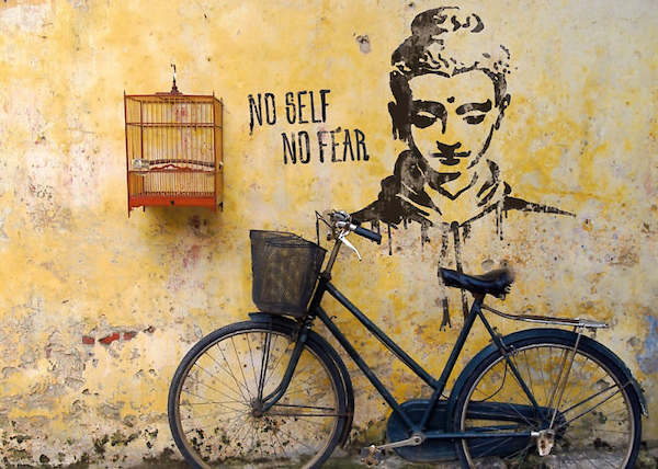 50cm x 70cm No self no fear, BA-852 von EDITION STREET
