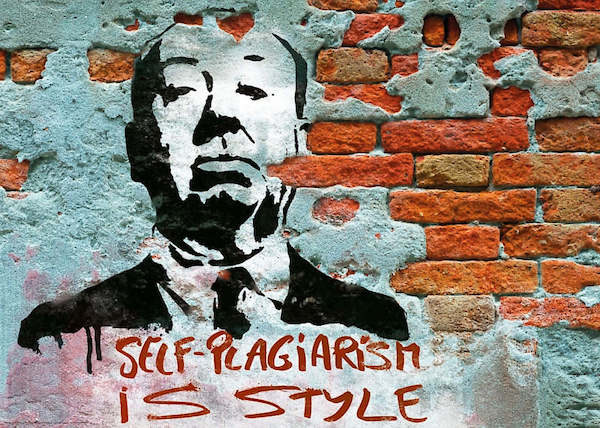 50cm x 70cm Self-Plagiarism is style, BA-851 von EDITION STREET
