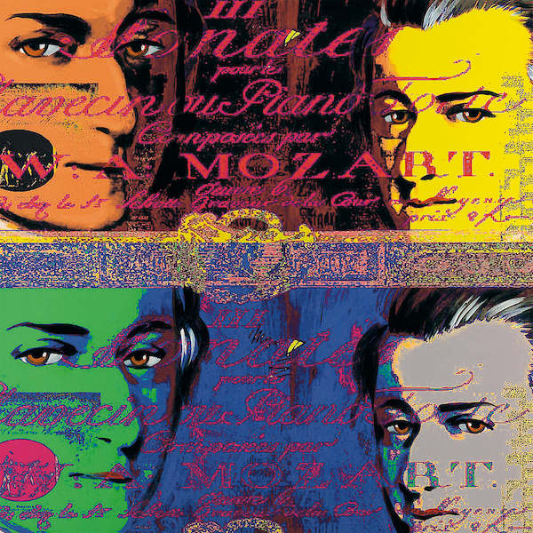 80cm x 80cm Mozart 1 von EDLINGER