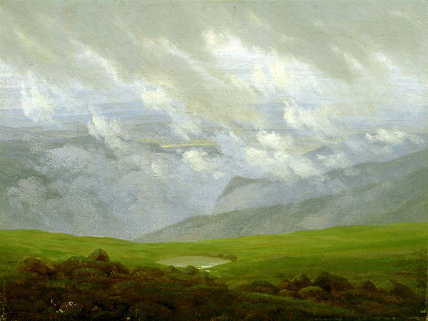 Array Ziehende Wolken von Caspar David Friedrich